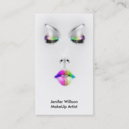 Makeup Artist Business Card Visitekaartje