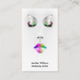 Makeup Artist Business Card Visitekaartje