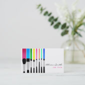 Makeup artist Business card Visitekaartje (Staand voorkant)