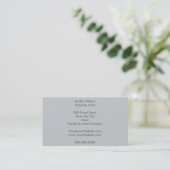 Makeup Artist Business Card Visitekaartje (Staand voorkant)