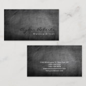 Makeup Artist Chalkboard Gray Visitekaartje (Voorkant / Achterkant)