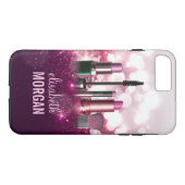 Makeup Artist Cosmetician - Roze Beauty Glitter Case-Mate iPhone Case (Achterkant (Horizontaal))