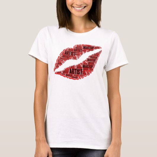 Makeup Artist Cosmetics Skincare Cosmetologen T-shirt (Voorkant)