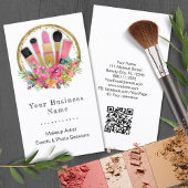 Makeup Artist Cosmetoloog Beauticiste QR Code Visitekaartje