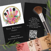 Makeup Artist Cosmetoloog Beauticiste QR Code Visitekaartje