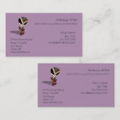 Makeup Artist Creëer Uw eigen Gemakkelijke Generie Visitekaartje (Voorkant / Achterkant)