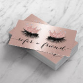 Makeup Artist Crown Lashes Roos Gold Referral