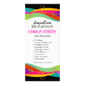 Makeup Artist Custom Rack Kaart (Voorkant)