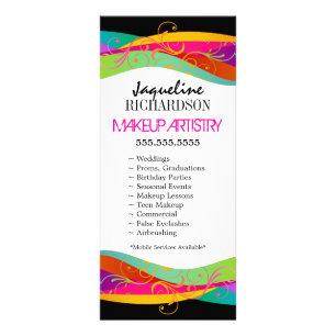 Makeup Artist Custom Rack Kaart