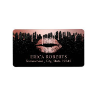 Makeup Artist Drift Roos Gold Lips Beauty Salon