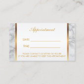 Makeup Artist Dusty Roos Benoeming Afsprakenkaartje (Achterkant)