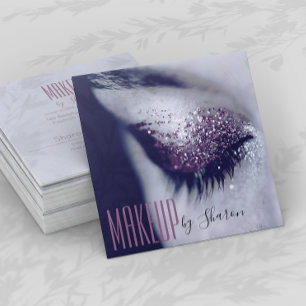 Makeup Artist Eye Grey Visitekaartje