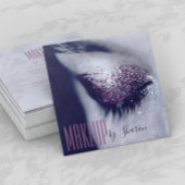 Makeup Artist Eye Grey Visitekaartje