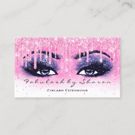 Makeup Artist Eyebrow Lash Glitter Drip Navarro Ro Visitekaartje