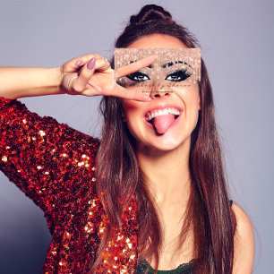 Makeup Artist Eyebrow Lash Glitter Drip Spark Ombr Visitekaartje