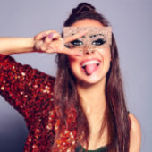 Makeup Artist Eyebrow Lash Glitter Drip Spark Ombr Visitekaartje