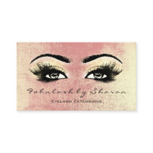 Makeup Artist Eyebrow Lashes Extension Peach Gold