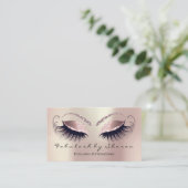 Makeup artist Eyebrow Lashes Extension Roos Glam Visitekaartje (Staand voorkant)