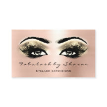 Makeup Artist Eyebrow Lashes Extension Roos Gold