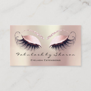 Makeup Artist Eyebrow Lashes Extension Roos Social Visitekaartje