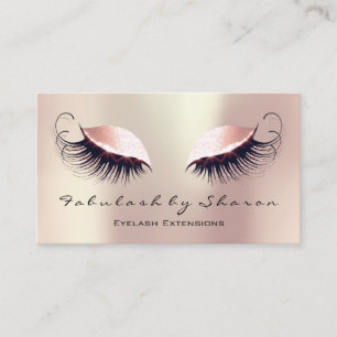 Makeup Artist Eyebrow Lashes Extension Roos Social Visitekaartje