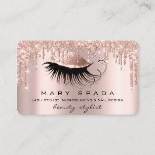 Makeup Artist Eyebrows Lashes Roze Roze Brows Visitekaartje