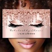 Makeup Artist Eyelash 3D Effect Glitter Drijft Roo Visitekaartje