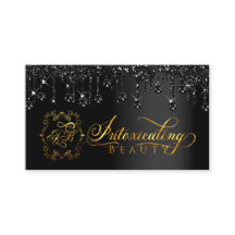 Makeup Artist Eyelash Black druist Logo Diamond VI