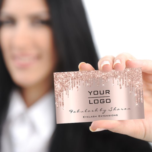 Makeup Artist Eyelash Roos Glitter Drift Logo1 Visitekaartje