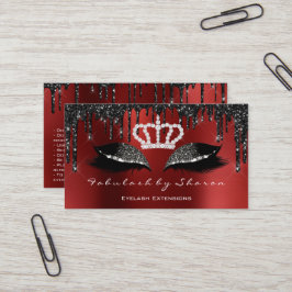 Makeup Artist Eyelashes Extension Loyalty Visitekaartje