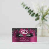 Makeup Artist Eyelashes Extension Marsala Drives Visitekaartje (Staand voorkant)