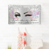 Makeup Artist Eyelashes Grey Drift Silver Blush Spandoek (Insitu)