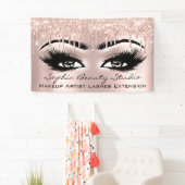 Makeup Artist Eyelashes Roos Drijft Blush Glitter Spandoek (Insitu)