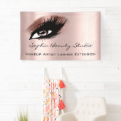 Makeup Artist Eyelashes Roos Gold Brown Spandoek (Insitu)