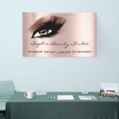 Makeup Artist Eyelashes Roos Gold Brown Spandoek (Beurs)