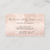 Makeup Artist Eyes Lashes Glitter Drift Roos Gold1 Visitekaartje (Achterkant)