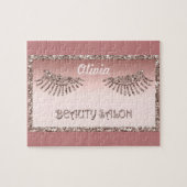 Makeup Artist Eyes Lashes Glitter Drift Spark Beau Legpuzzel (Horizontaal)