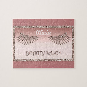 Makeup Artist Eyes Lashes Glitter Drift Spark Beau Legpuzzel