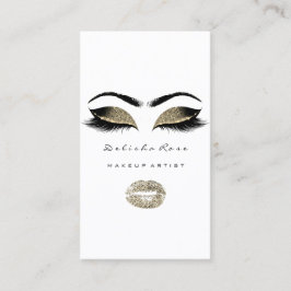 Makeup Artist Eyes Lashes Glitter Eyebrows Lips Visitekaartje