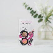 Makeup Artist/Face Paint & Fantasy Makeup Visitekaartje (Staand voorkant)