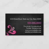 Makeup Artist/Face Paint & Fantasy Makeup Visitekaartje (Achterkant)