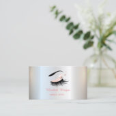 Makeup Artist, Faux Lashes Visitekaartje (Staand voorkant)
