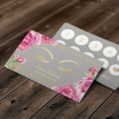 Makeup Artist  Floral Elegant Grey Loyalty