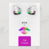 Makeup Artist Gift Voucher (Voorkant)
