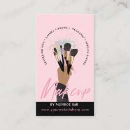 Makeup Artist Glam MUA Beauty Salon Beautician Visitekaartje