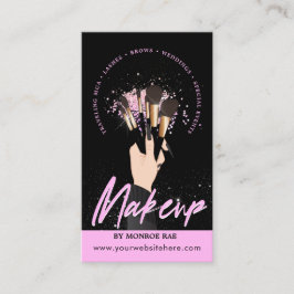 Makeup Artist Glam MUA Beauty Salon Logo Visitekaartje