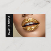 Makeup Artist Glitz And Glam Visitekaartje (Voorkant)