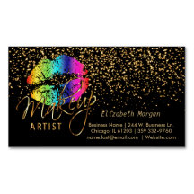 Makeup Artist - Gold Confetti & regenboogliften
