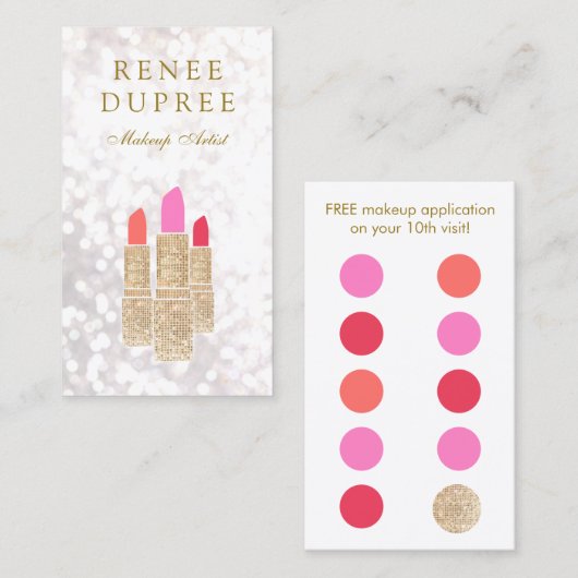 Makeup Artist Gold Lipstick 10 Punch Loyalty (Voorkant / Achterkant)