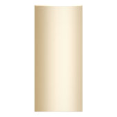 Makeup Artist Gold Striped Damask Salon Price List Reclamekaart (Achterkant)